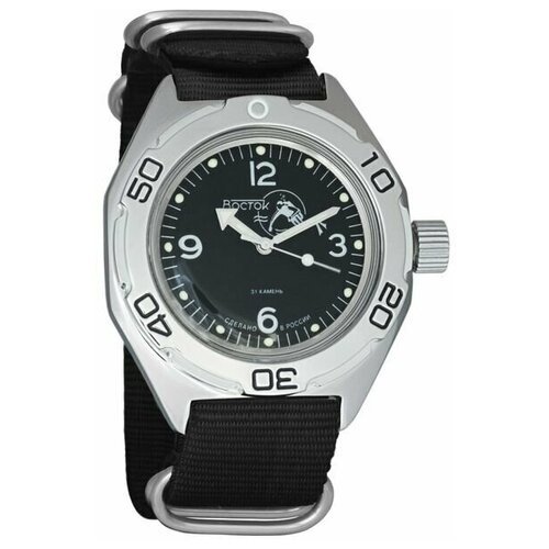 Купить Наручные часы Восток Амфибия, черный
Мужские механические часы с автоподзаводом...