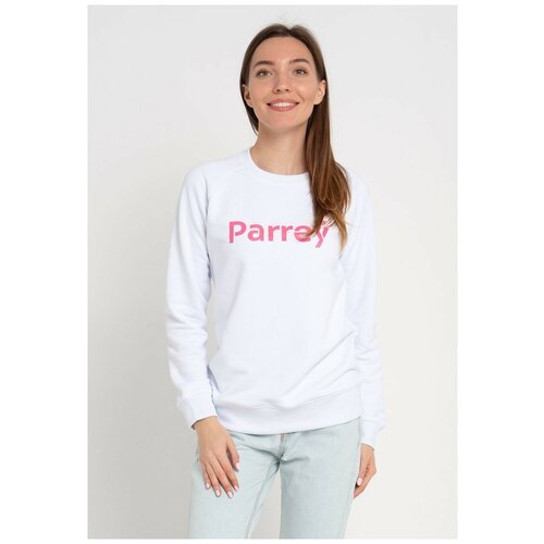 Купить Свитшот Parrey, размер XS, белый
Белый женский свитшот Parrey, розовый принт Par...