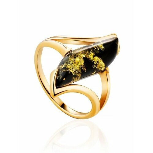 Купить Кольцо, янтарь, безразмерное, золотой
Яркое кольцо из с крупной вставкой из нату...