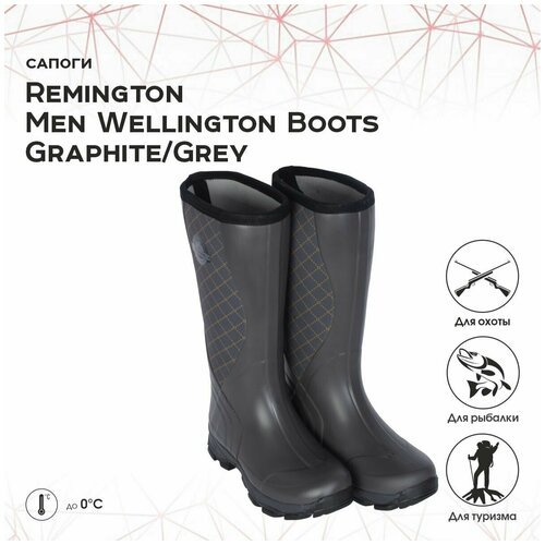 Купить Сапоги Remington Men Wellington Boots Graphite/Grey р. 45
Сапоги Men Wellington...