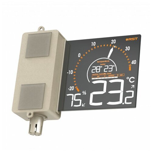 Купить Оконный термометр-гигрометр с инверсивным зеркальным дисплеем RST01088
В дневное...