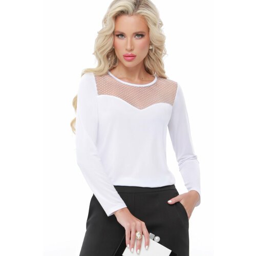 Купить Блуза DStrend, размер 42, белый
Эффектная блузка с длинными рукавами — соблазнит...