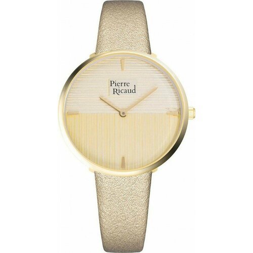 Купить Наручные часы Pierre Ricaud, бежевый
Женские кварцевые часы в круглом стальном к...