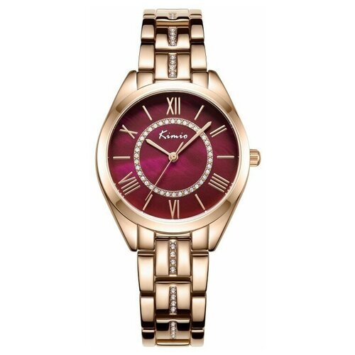 Купить Наручные часы KIMIO, бордовый, золотой
Женские классические наручные часы Kimio...