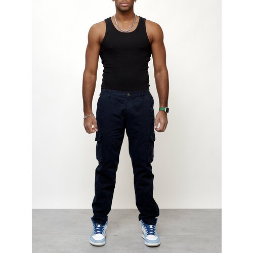 Купить Джоггеры , размер W33/L33, синий
Мужские джинсовые брюки из Турции представляют...