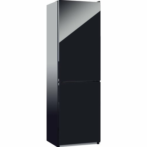 Купить Холодильник NORDFROST NRG 162NF B двухкамерный, черный перламутр (стекло), No Fr...