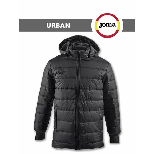 Купить Куртка joma, размер 10л-3XS, черный
Куртка утепленная с капюшоном на молнии из 1...