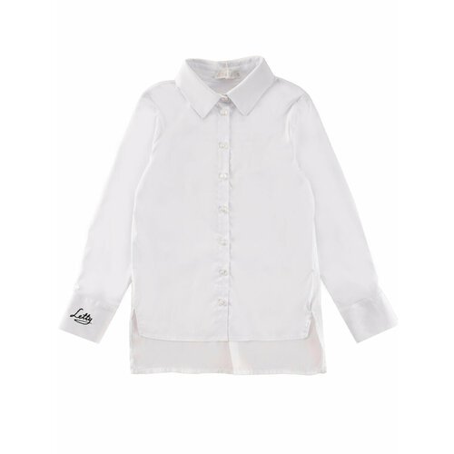 Купить Блуза LETTY, размер 128, белый
Блузка с отложным воротником сделает любой образ,...