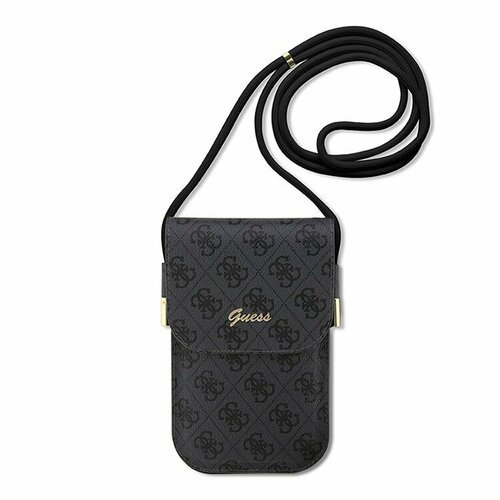 Купить Guess для смартфонов сумка Wallet Phone Bag 4G Script metal logo with Cord Black...