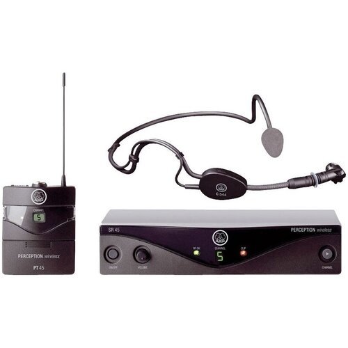 Купить Радиосистема головная , микрофон C544L AKG Perception Wireless 45 Sports Set BD...