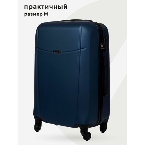 Купить Чемодан Bonle 1703M/3, 62 л, размер M, синий, черный
Четырехколесный чемодан Bon...