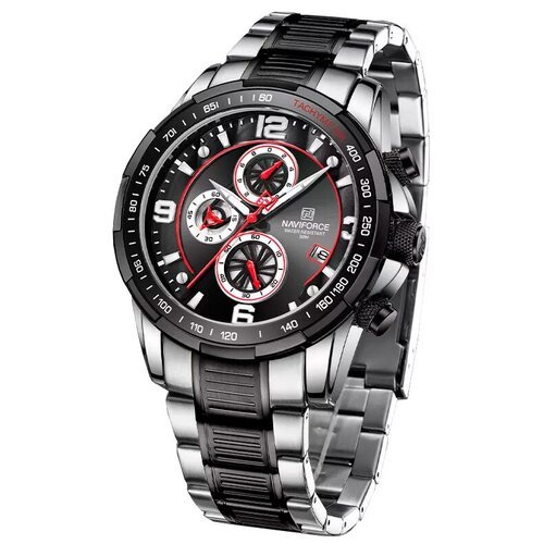 Купить Наручные часы Naviforce, серебряный, черный
Часы Naviforce NF8020S идеально подх...