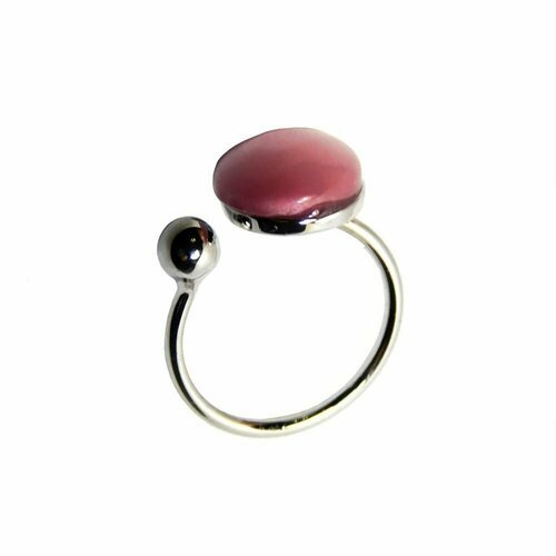Купить Кольцо Art Decor s.r.l., перламутр, размер 17, серебряный
Женское кольцо с перла...