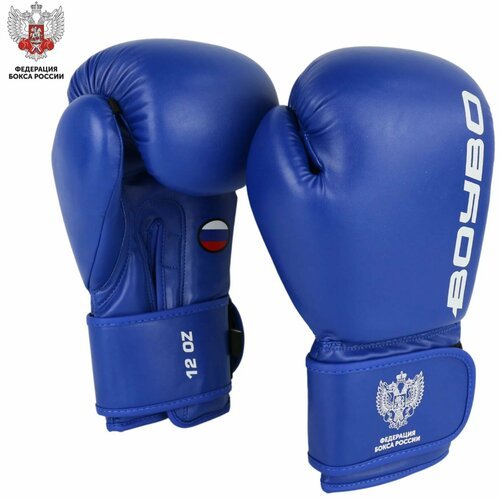 Купить Боксерские перчатки BoyBo TITAN лицензированные синие
<ul><li>Перчатки одобрены...