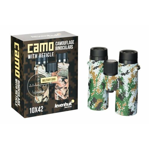 Купить Бинокль Levenhuk Camo Dots 10x42 с сеткой
Бинокль Levenhuk Camo Dots 10x42 с сет...