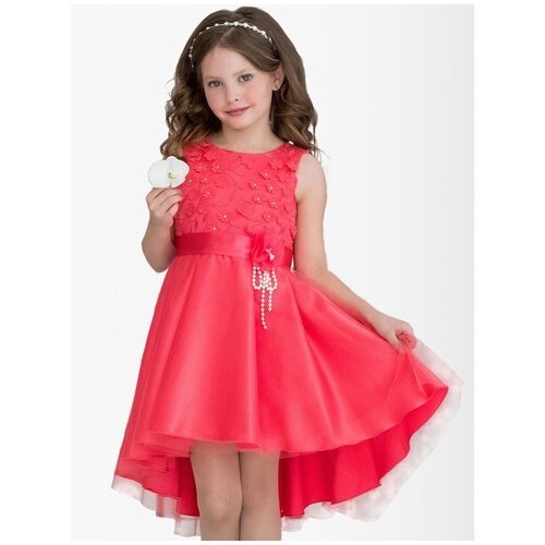 Купить Платье ALOLIKA, размер 122, красный, коралловый
Платье полуприлегающего силуэта,...