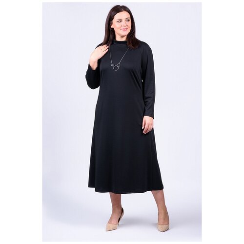 Купить Платье SVESTA, размер 56, черный
Женское платье больших размеров из смесовой тка...