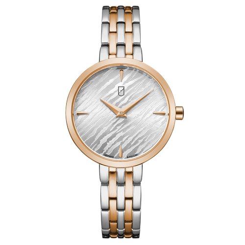 Купить Наручные часы УЧЗ 1518A5B3, золотой, серебряный
Наручные кварцевые женские часы...