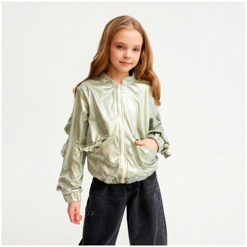 Купить пиджак Minaku, размер 134, зеленый
Жакет для девочки от бренда MINAKU-Cotton col...
