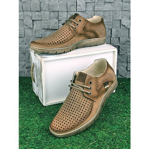 Купить Ботинки STILUS, размер 42, коричневый
Мужские летние туфли из натуральной кожи S...