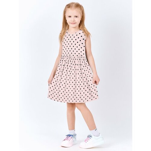 Купить Платье KETMIN, размер 128, розовый, бежевый
Очаровательное платье для девочки ту...
