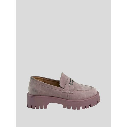 Купить Туфли , размер 37, розовый, фиолетовый
Лоферы из замши - это элегантная и стильн...