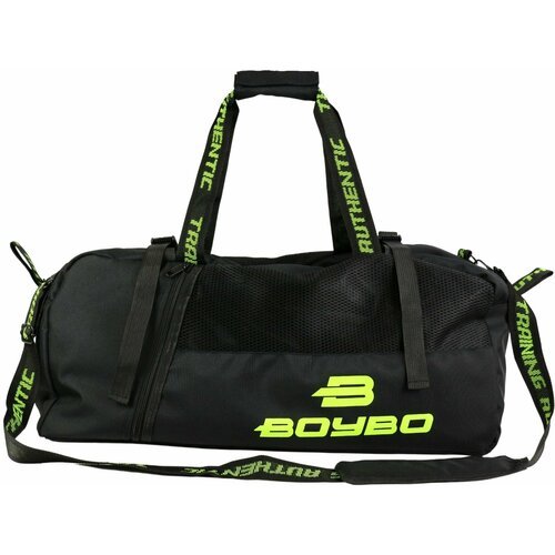 Купить Сумка Boybo 415810, 60х26, черный, зеленый
<ul><li>Многофункциональная спортивна...