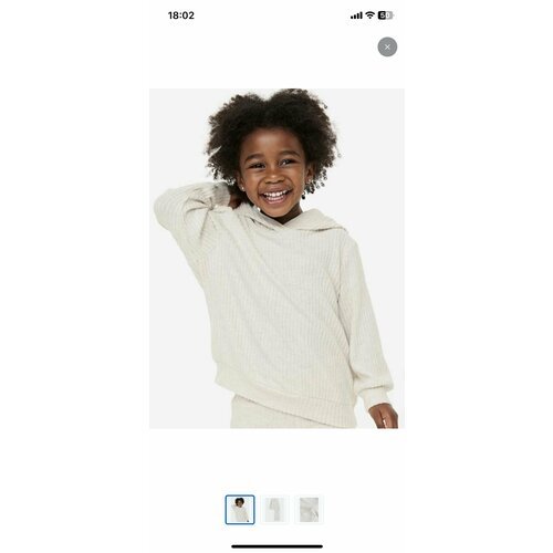 Купить Костюм H&M, размер 98, бежевый
Мягкий спортивный костюм лапша для девочек, брюки...