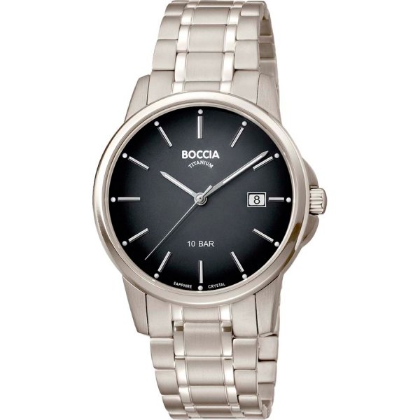 Купить Часы Boccia 3633-07
Кварцевые часы. Водостойкость WR 100. Центральные часовая, м...