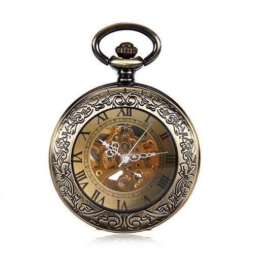 Купить Карманные часы YISUYA, золотой
Изысканные мужские карманные механические часы ск...