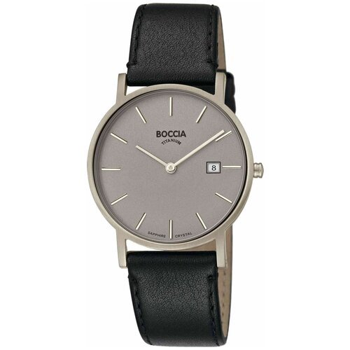 Купить Наручные часы BOCCIA Circle-Oval 3637-01, серебряный, серый
Гиполаллергенный мат...