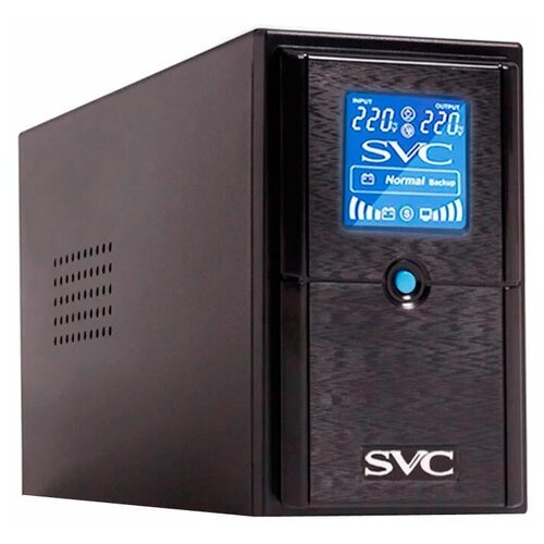 Купить Интерактивный ИБП SVC V-600-L-LCD черный
Линейно-Интерактивный ИБП SVC V-600-L-L...