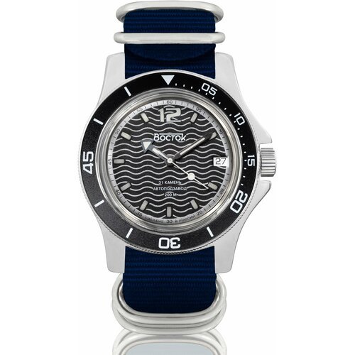 Купить Наручные часы Восток Амфибия, синий
Мужские наручные механические часы с автопод...