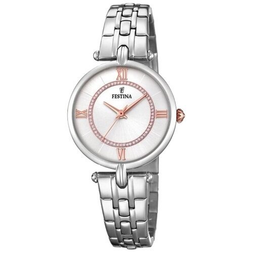 Купить Наручные часы FESTINA, серебряный
<p>Оригинальные женские кварцевые наручные час...