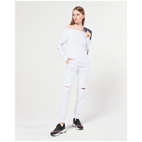 Купить Костюм STILL-EXPERT, размер 44, белый
Стильный трикотажный костюм с кофтой с выр...