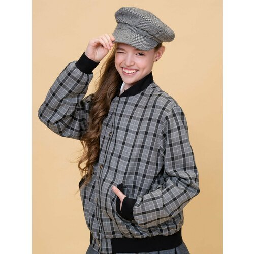 Купить Пиджак Ole!Twice, размер 164, серый
Детская модная куртка-бомбер для девочки - и...