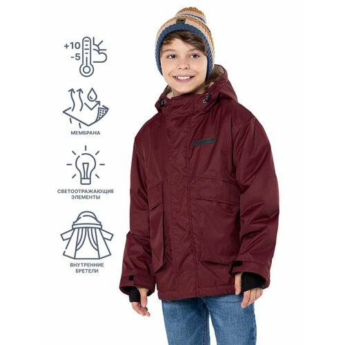 Купить Куртка NIKASTYLE 4м3724, размер 158-80, красный
Куртка демисезонная для мальчика...