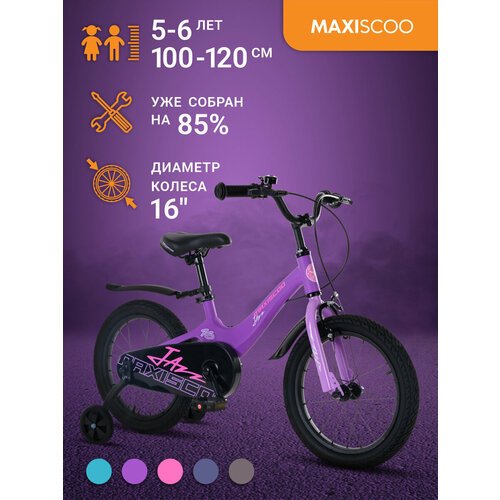 Купить Велосипед Maxiscoo JAZZ Стандарт 16" (2024) MSC-J1633
Детский двухколесный велос...