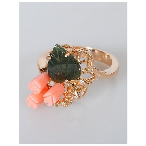 Купить Кольцо Lotus Jewelry, нефрит, коралл, размер 19, зеленый, розовый
Украшение изго...