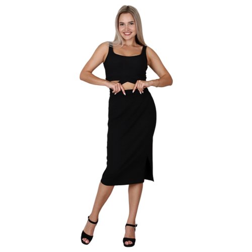 Купить Юбка Elena Tex, размер 64, черный
Новинка от бренда ElenaTex - женская юбка-кара...