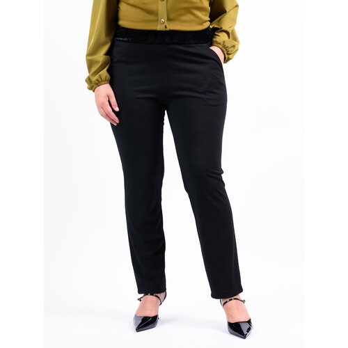 Купить Брюки SVESTA, размер 52, черный
Стильные демисезонные женские брюки из джерси. С...