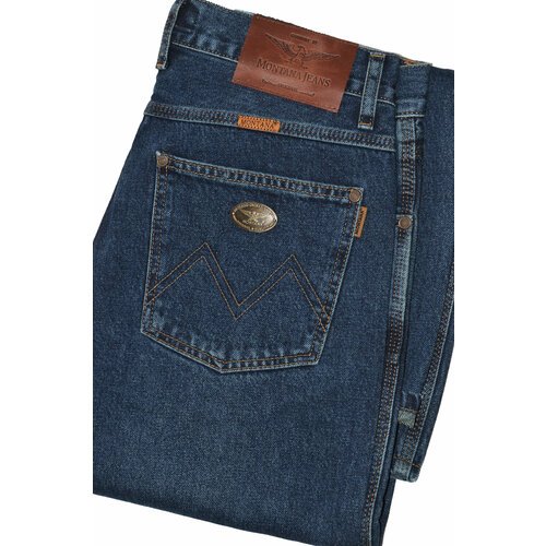 Купить Джинсы Montana, размер 34/34
Мужские классические джинсы прямого кроя. Цвет: син...