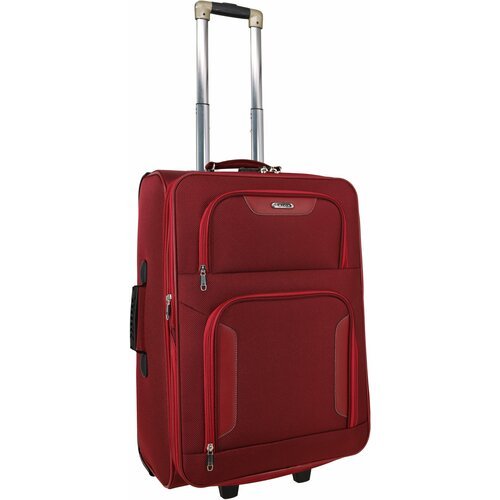 Купить Чемодан Rion+ 407BRD, 72 л, размер L, бордовый
Каркасный тексильный чемодан из у...