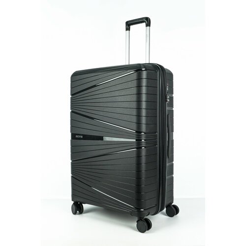 Купить Чемодан , 130 л, размер XL, черный
Ударопрочный дорожный чемодан большого размер...