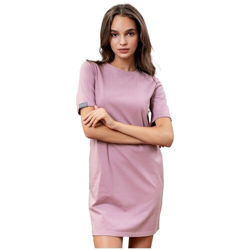 Купить Платье LINGEAMO, размер 46-48, фиолетовый
Стильное трикотажное однотонное платье...