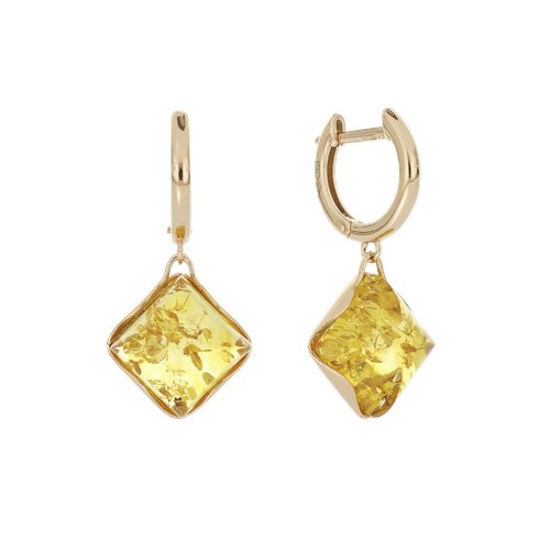 Купить Серьги Diamant online, золото, 585 проба, янтарь, желтый
<p>В нашем интернет маг...