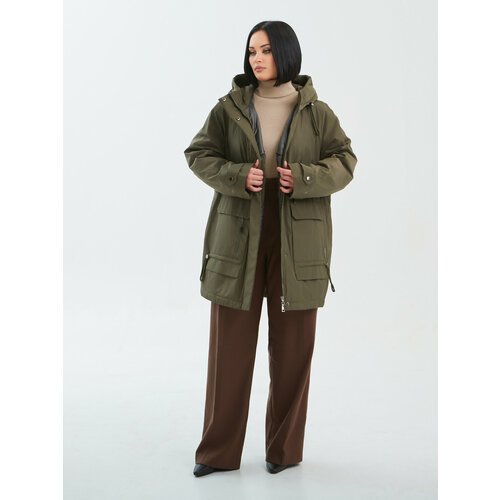 Купить Куртка Riches, размер 50, хаки
Демисезонная женская парка - идеальный выбор для...