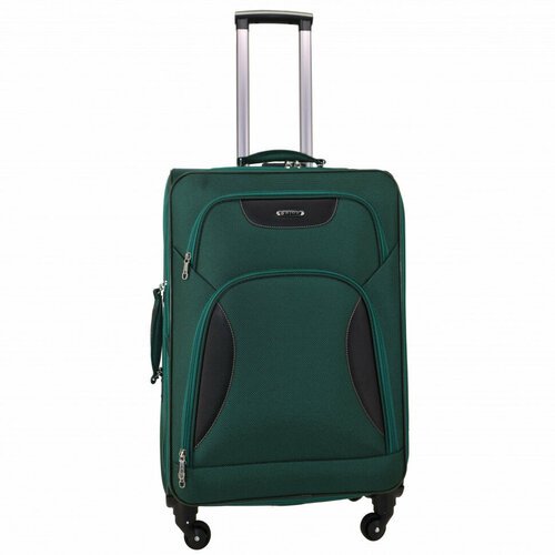 Купить Чемодан Rion+, зеленый
Большой текстильный чемодан на 4х колесах 24 дюйма. Внутр...