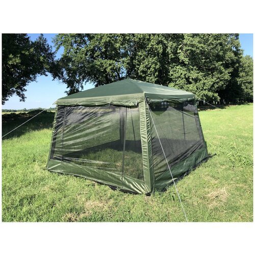 Купить Палатка-шатер для отдыха LANYU 1628D д320ш320в245
Просторный шатер с круговым об...