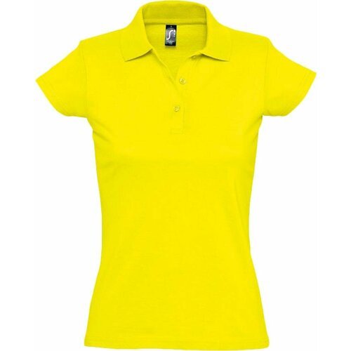 Купить Поло Sol's, размер M, желтый
Рубашка поло женская Prescott women 170 желтая (лим...